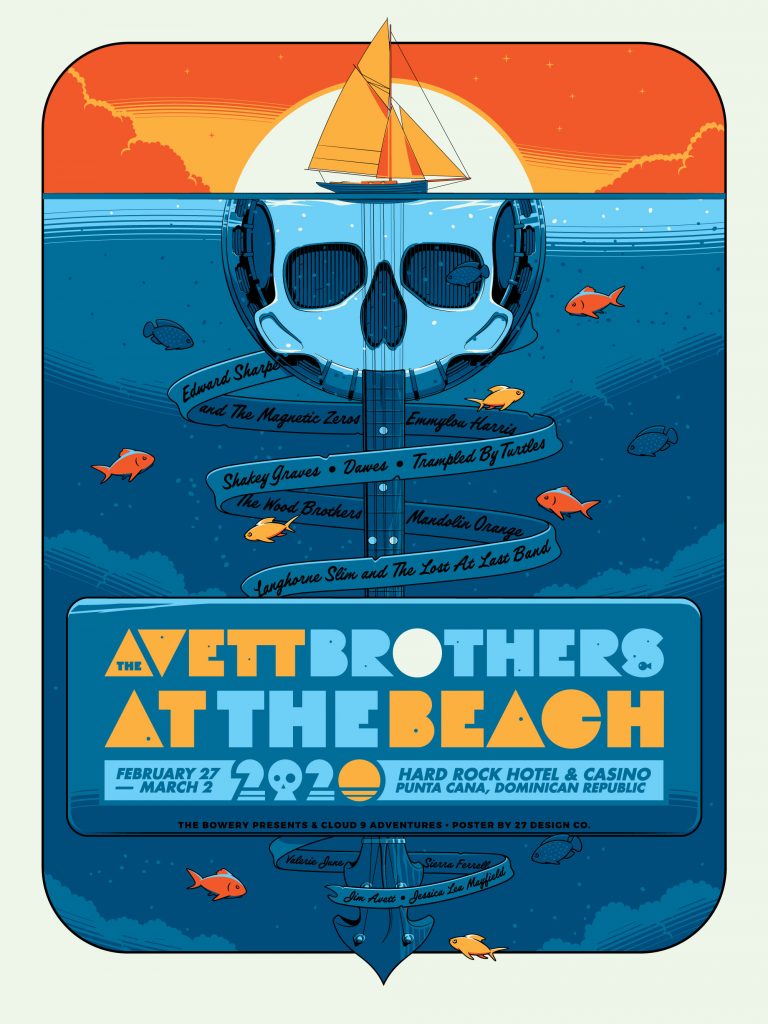 The Avett Brothers At The Beach Jan. 2731, 2022 Avetts at the Beach